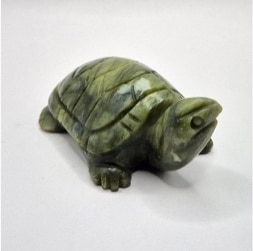 Nephrite Jade Schildpad Edelsteen Beeldje